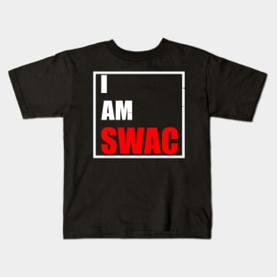 I AM SWAC Design Kids T-Shirt